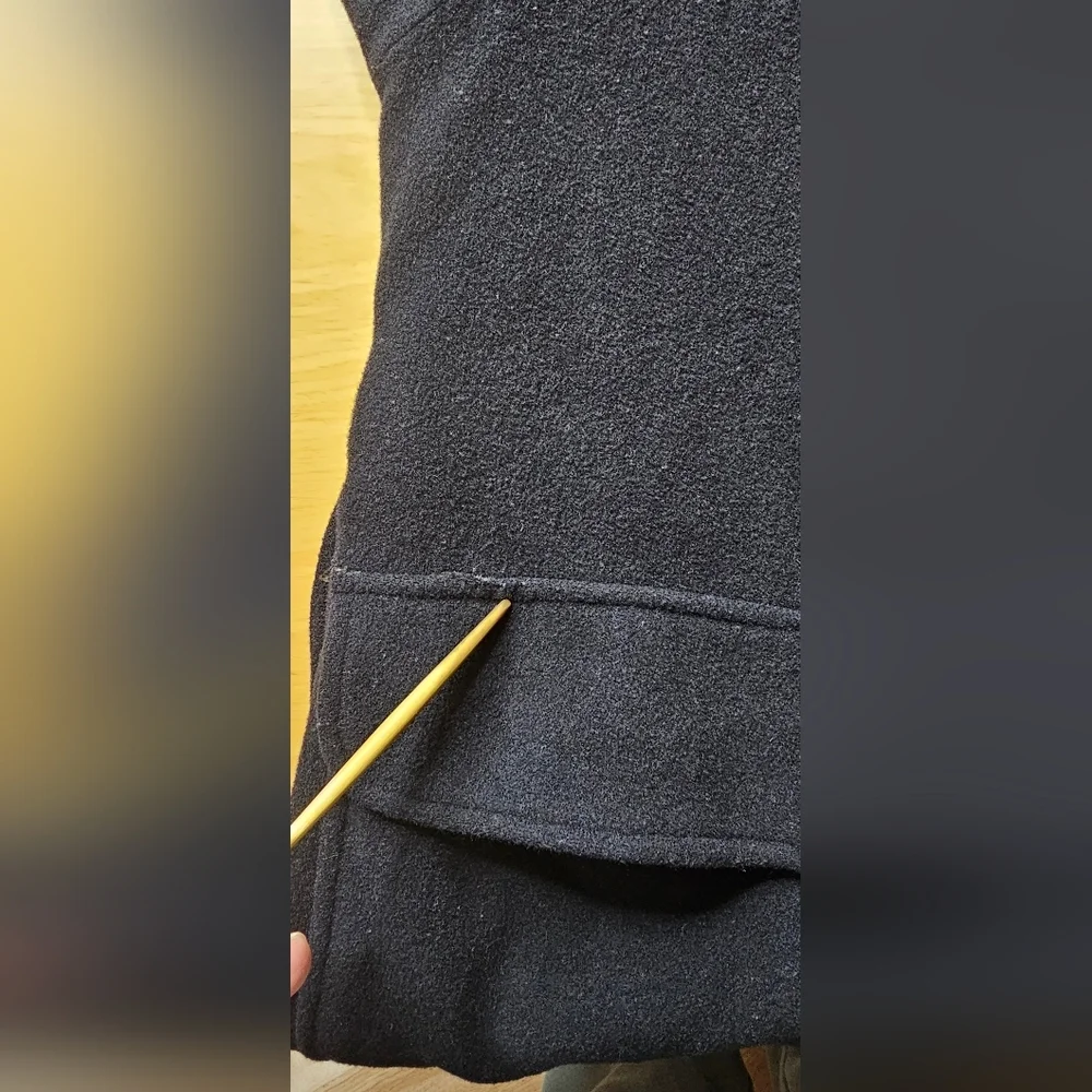 Talbots Petites Wool Cashmere Blend Winter Coat Size Medium - Picture 11 of 15